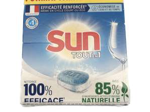 SUN dishwasher products in semi-wholesale or by the pallet