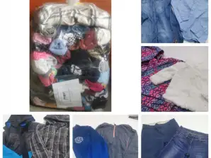 Second-hand clothes sorted PACKAGE CHILD ALL SEASON 8 zł / kg