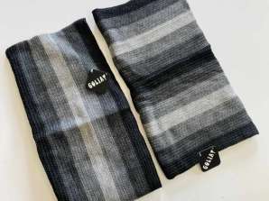 Men's scarf - one model - striped - autumn/winter - last items
