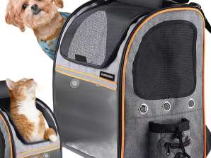 Transporter FOLD-OUT BACKPACK for dog cat rabbit FOLDING PEN pockets CA-PET3