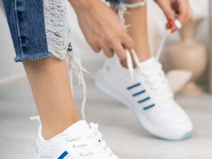 Оптовая торговля Спортивная обувь синяя и белая