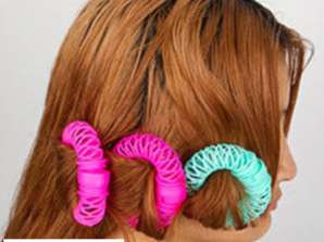 Rehaussez la collection de soins capillaires de votre magasin avec des bigoudis pour cheveux bouclés pour des boucles et du volume sans effort ! (paquet de 16 pièces)