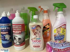 Liquidación de Detergentes para el hogar de marca registrada
