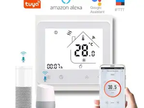 Thermostat d’ambiance numérique avec Wi-Fi et capteur de température 1,5 mètre