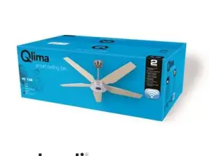 Smart Ceiling Fan with WiFi with integrated LED lighting