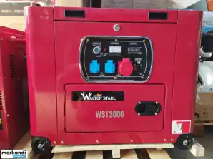 Diesel generator Power generator 5.5 kW 2×220 volts 1×380 volts output 12 V.