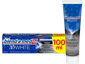 Blend-a-med 3D WHITE toothpaste CHARCOAL100 ml