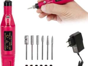 Electric Nail Drill Machine Professional Salon Pedicure Machine Set Manicures Portable Nail File Drill