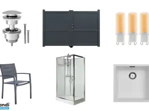 Neues DIY- und Möbel-Lot und Kundenrückgabe 216 Einheiten