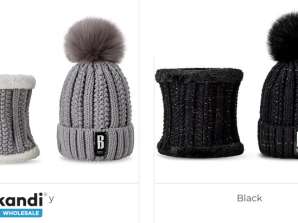 Upgrade Your Winter Collection with Our 2-Piece Hat and Scarf Set