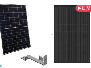 Large Volume Pack of Solar Panels and Accessories - New, Unpacked by Coolblue