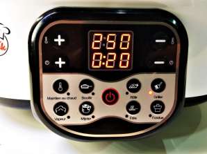 VIRTUO COOK Multi-Cooker Digitale 8 in 1 Modello CP-02 1300 W 230 V 50-60 Hz