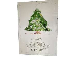 'Happy Vintage Christmas' valokuvakehykset 30x40cm