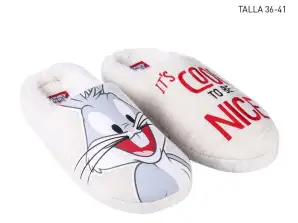 Stock slippers children and adults - bugs bunny