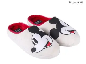 Stock de pantuflas para niños y adultos Minnie Mouse Stock