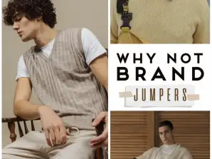 Stock Apģērbs Džemperi Vīrieši Ziema KĀPĒC NE ZĪMOLS: RAŽOTS ITĀLIJĀ