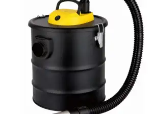 Asstofzuiger Rosberg R51001I, 1000W, 18 liter, HEPA-filter, Zwart