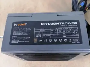 Bulkerbjudande: 3-pack Be Quiet! BQT E7-400W strömförsörjningsenheter - Fullständigt testad