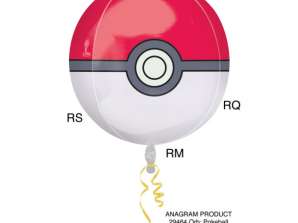 Balon foliowy Pokémon Poké Ball