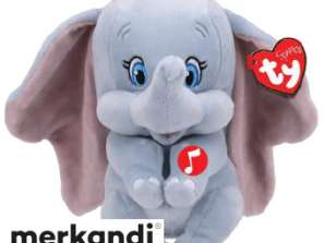 Plush figure Disney Dumbo with sound 15 cm