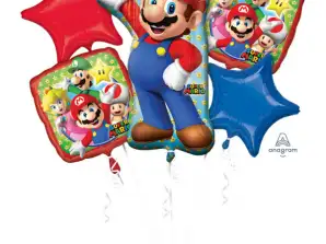 Супер Марио Брос.   5 фолио балони
