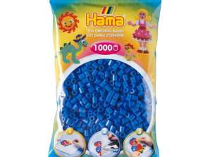 HAMA Strijkkralen Midi Lichtblauw 1000 Kralen