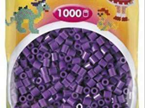 HAMA Koraliki do prasowania Midi Purple 1000 koralików