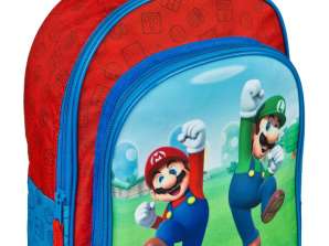 Super Mario hátizsák első zsebbel