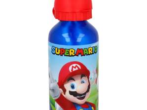 Nintendo: Botella de agua de aluminio Super Mario 400ml