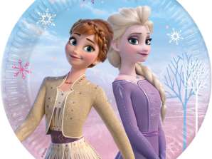 Disney Frozen 2 / Frozen 2 Wind Spirit Piatto Festa Ø23cm 8 pz.