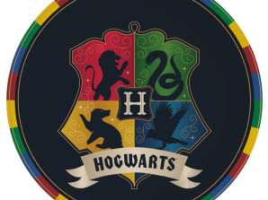 Harry Potter-husen 8 papperstallrikar 23 cm