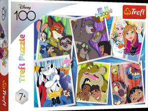 100 vuotta Disney / Disney Heroes -palapeli 200 palaa