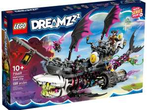 LEGO® 71469 DreamZzz Koszmarny statek rekina 1389 Elementy
