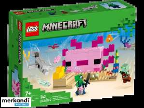 ® LEGO 21247 Minecraft A Casa Axolotl 242 peças