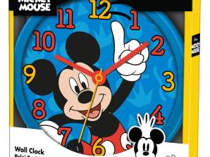 Reloj de pared Mickey Mouse para niños