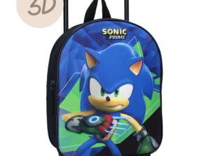 Sonic Kirpi 3D Arabası 32 cm