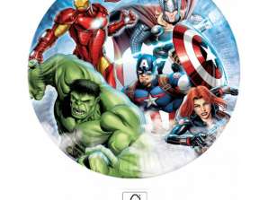 Marvel Avengers 8 Plato de Papel 23 cm