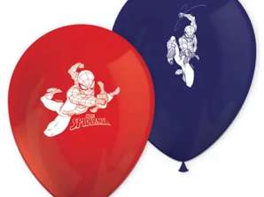 Marvel Spiderman   8 Luftballons   2 fach sortiert