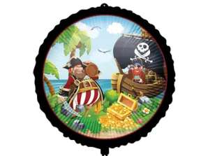 Island Pirates Folie Ballon 46 cm