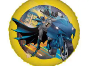 Batman Folie Ballong 46 cm