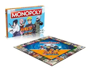 Jugadas ganadoras 46196 Monopoly: Naruto Juego de mesa