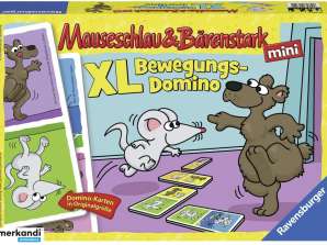 Ravensburger 21354 Miš pametan i snažan kao medvjed XL Pokret Domino