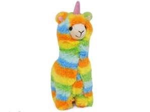 Rainbow Llama Plush Figure 21 cm
