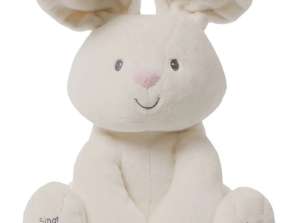 Spin Master 28028 BASIC Peluche interactive Flora le lapin 30 cm