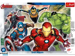 Rámové puzzle Marvel Avengers 30 dílků