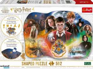 Puzzle a forma di Harry Potter 592 pezzi