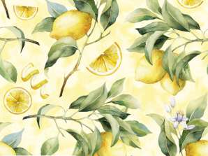 20 napkins 33 x 33 cm Ripe Lemons Everyday