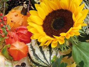 20 napkins 24 x 24 cm Sunflower Bloom Everyday