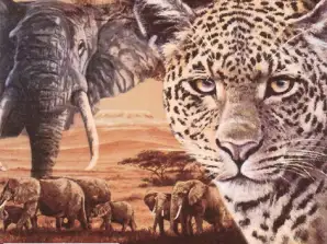 20 serwetek 33 x 33 cm Safari Collage Everyday