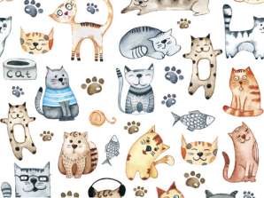20 serviettes 33 x 33 cm Pet Cats Everyday